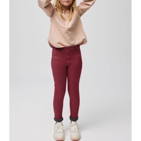 Leggings Infantil Térmico YM- 33229 Granate