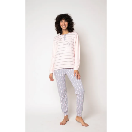 Pijama Blanca Hernandez Mujer 41798 oferta