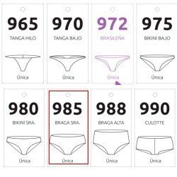 Pack 2 Bragas de Naiara 985